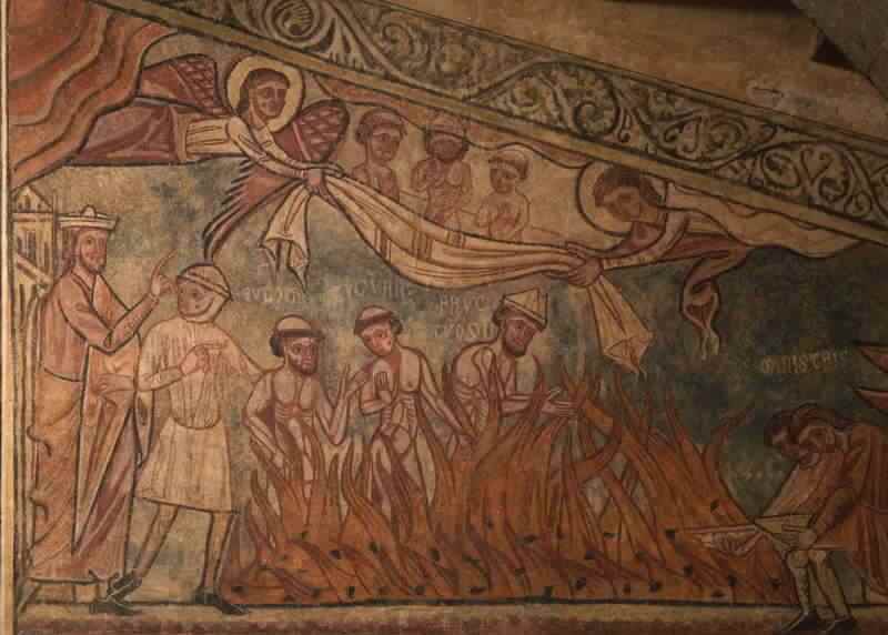 Antígona frente a Polínices muerto.<br />
Nikiforos Lytras. Galería<br />
Nacional de Grecia.