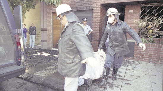 Un grupo de Madres del Dolor de Santiago del Estero (La Verdad, 20/10/2000).