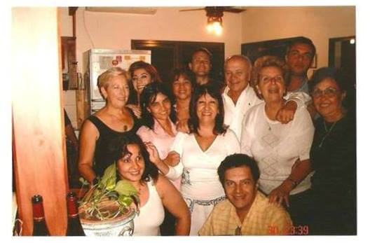 Matías Bagnato, Marta Canillas, Isabel Yaconis, Elvira Torres, Silvia Irigaray, Silvia Fredes y Viviam Perrone, de la Asociación Civil Madres del Dolor (2017).