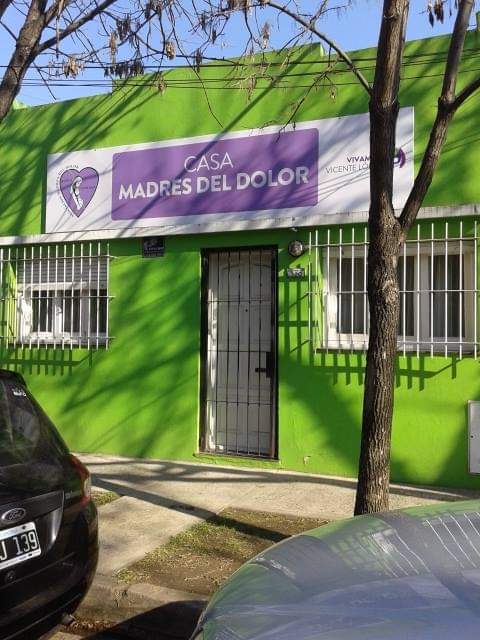 Elvira Torres, Elsa Gómez, Matías Bagnato, Marta Canillas, Silvia Irigaray, Nora Iglesias, Isabel Yaconis y Viviam Perrone, de la Asociación Civil Madres del Dolor (2018).